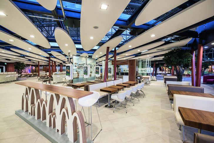 Am Frankfurter Flughafen hat das Projekt „Restaurant der Zukunft“ begonnen. Foto: McDonald's